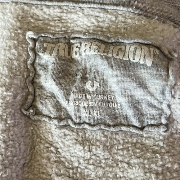 True Religion retro full zip up hoodie - Picture 4 of 4
